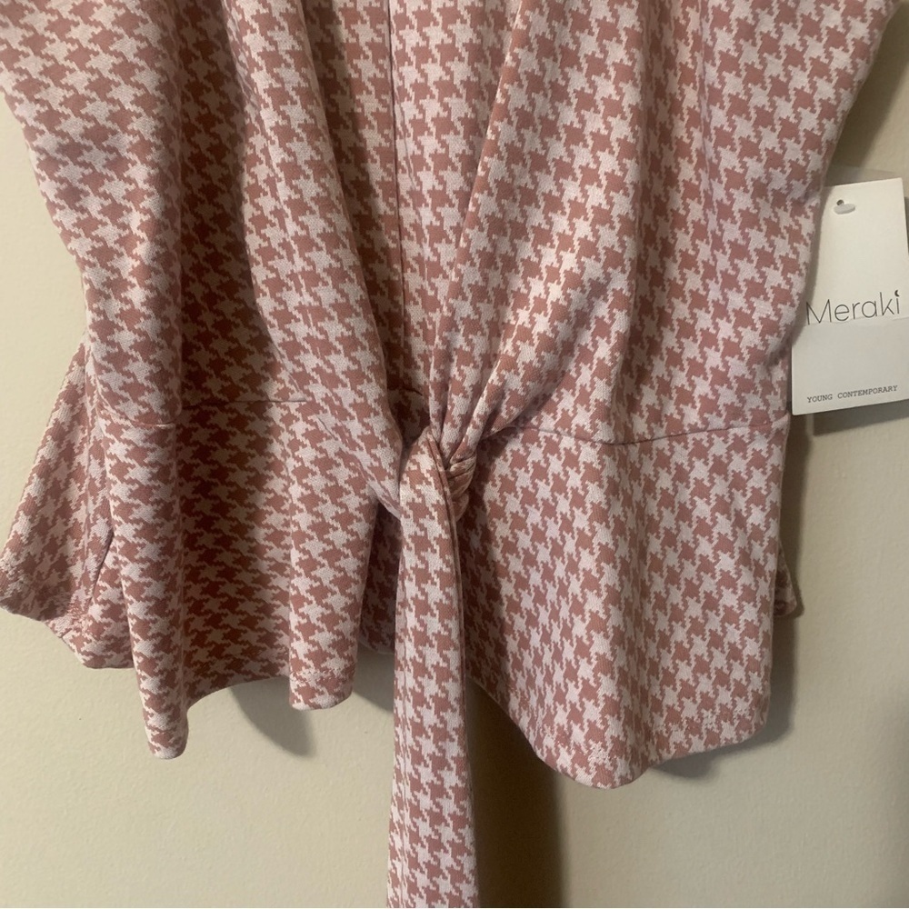NWT‎ Meraki young contemporary polyester blouse size XL - Picture 4 of 6